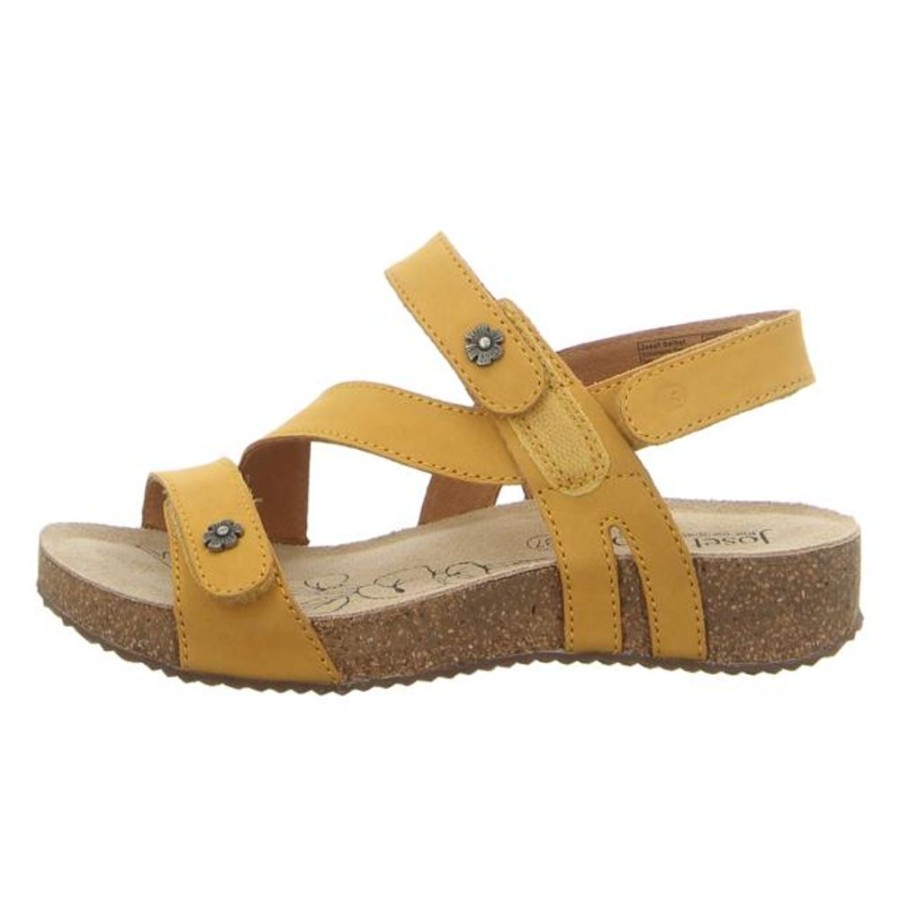 Damen Josef Seibel Sandaletten | Josef Seibel - Sandalen - Tonga 53 - Gelb