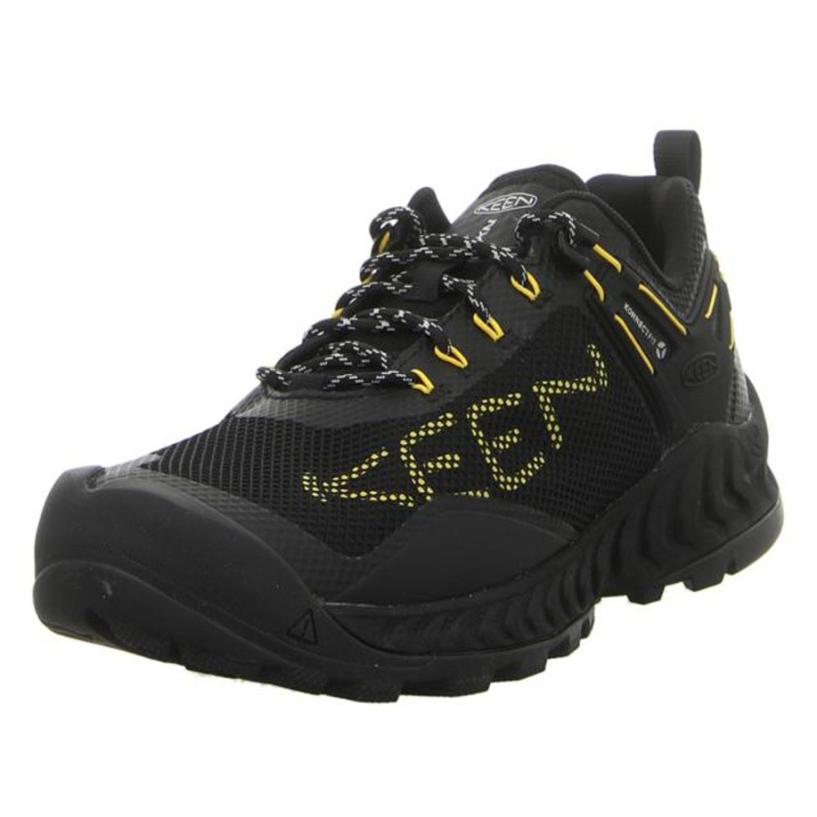 Herren Keen Sneaker | Keen - Outdoor-Schuhe - Nxis Evo Wp - Black/Keen Yellow