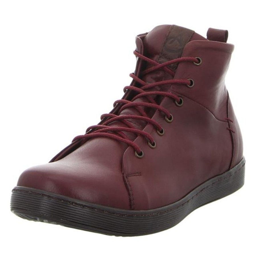 Damen Andrea Conti Stiefeletten | Andrea Conti - Stiefeletten - Burgund/Mokka