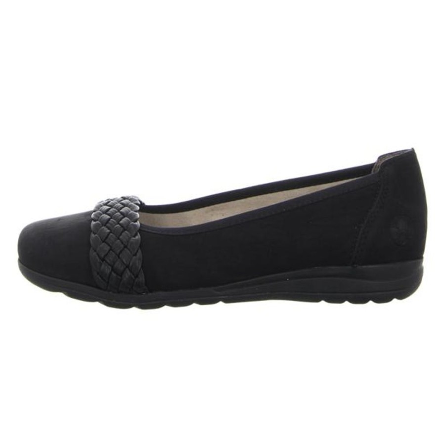 Damen Rieker Ballerinas | Rieker - Ballerinas - Schwarz