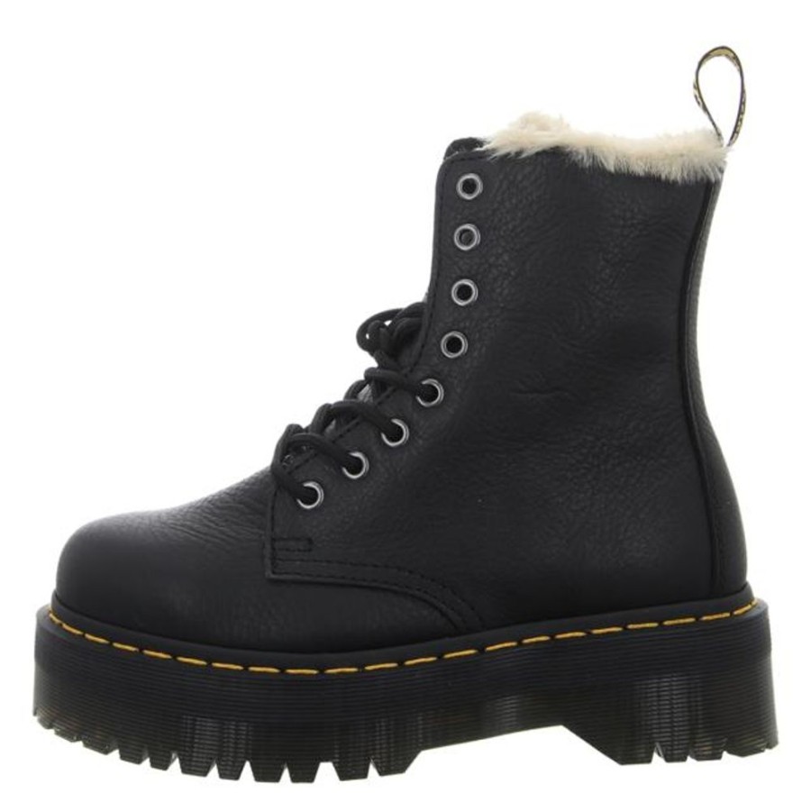 Damen Dr. Martens Stiefeletten | Dr. Martens - Stiefeletten - Jadon Fl - Black