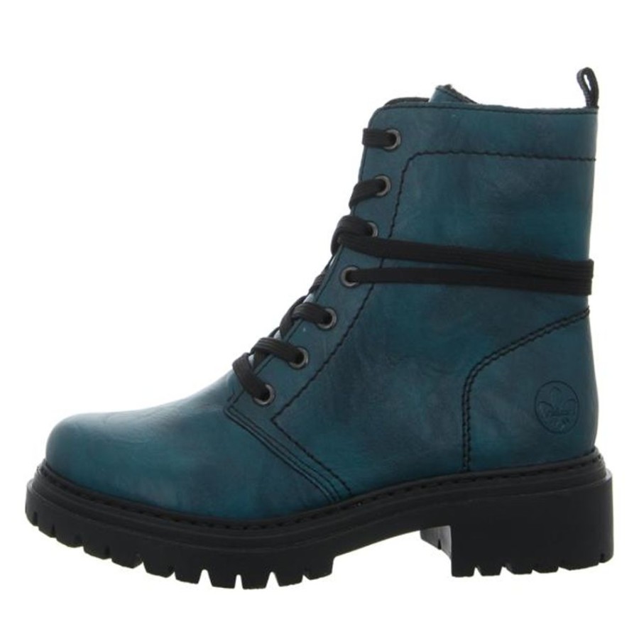 Damen Rieker Stiefeletten | Rieker - Stiefeletten - Blau