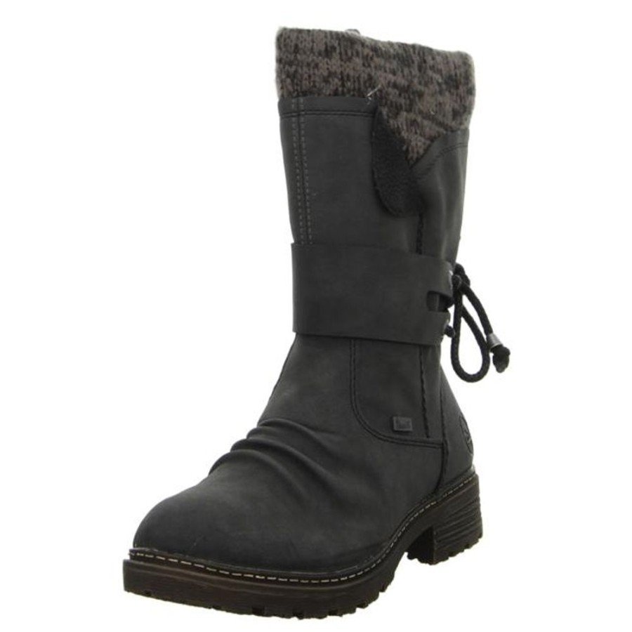 Damen Rieker Stiefel | Rieker - Stiefeletten - Grau