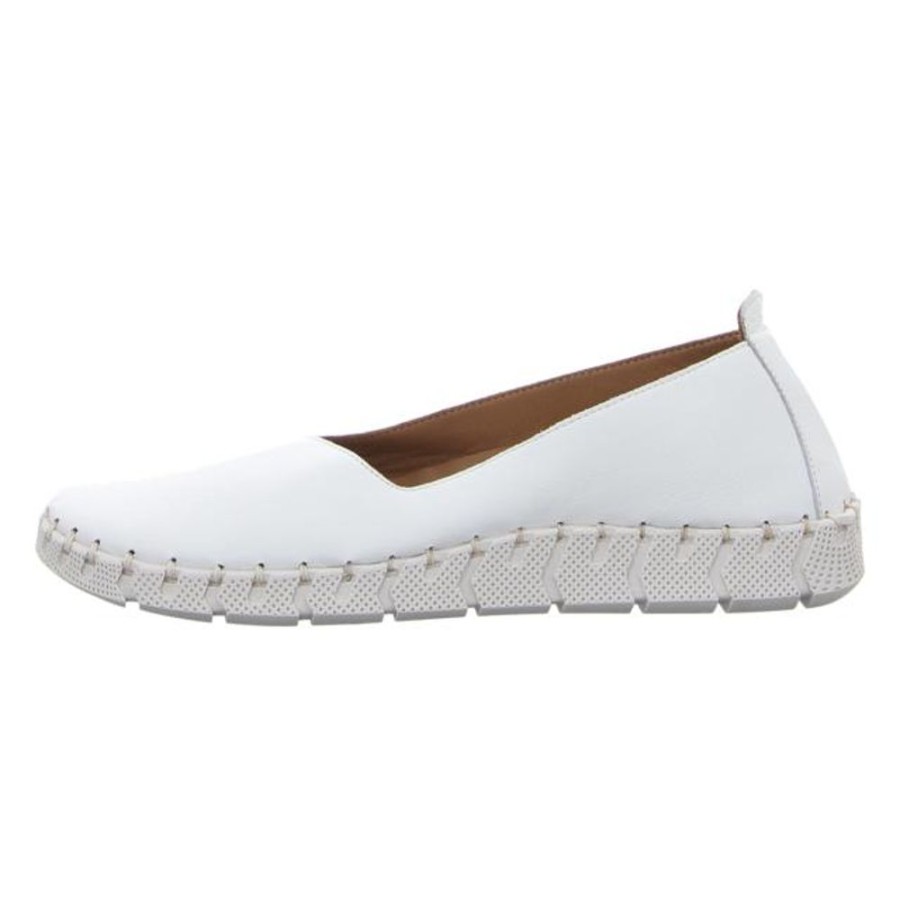 Damen Artiker Halbschuhe | Artiker - Slipper - Weiss