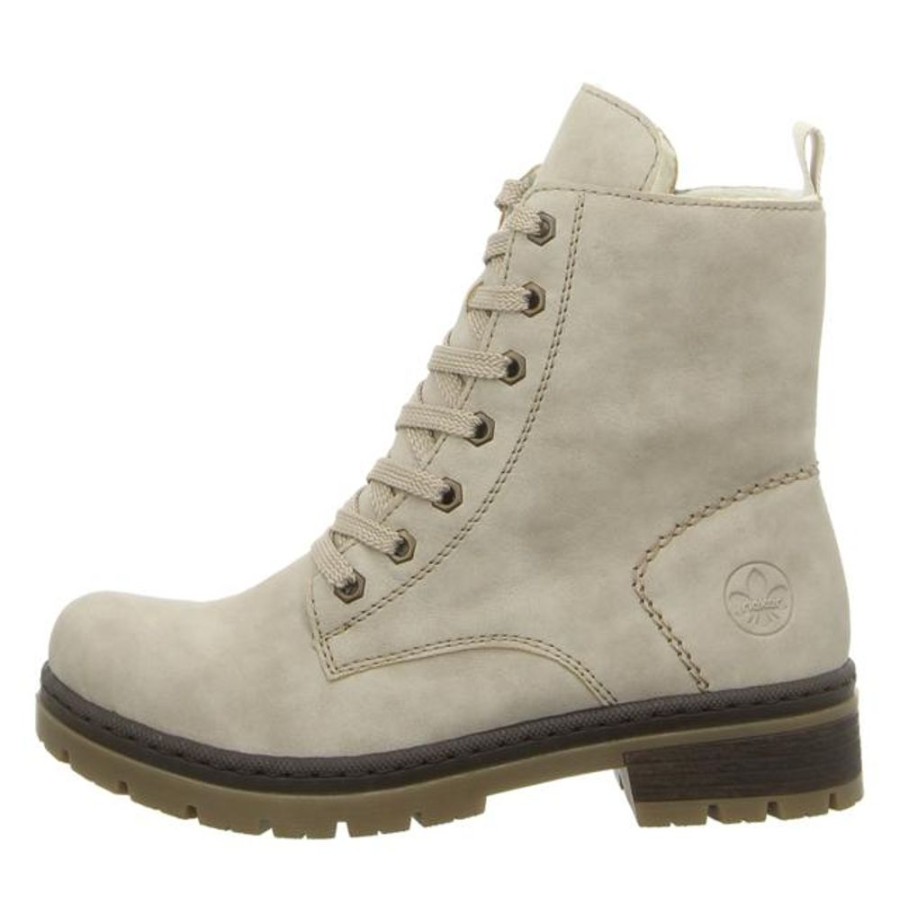 Damen Rieker Stiefeletten | Rieker - Stiefeletten - Beige