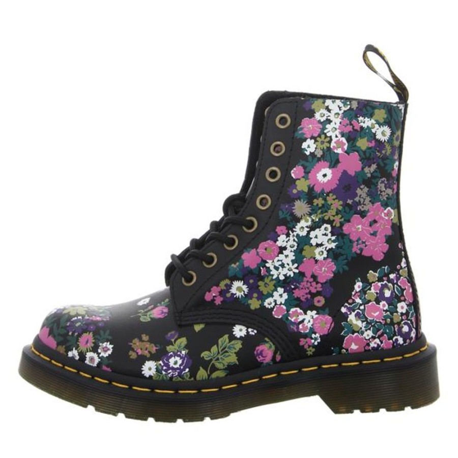 Damen Dr. Martens Stiefeletten | Dr. Martens - Stiefeletten - 1460 Pascal - Black+Multi