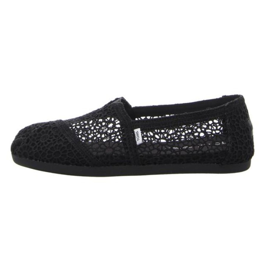 Damen TOMS Halbschuhe | Toms - Slipper - Alpargata - Black