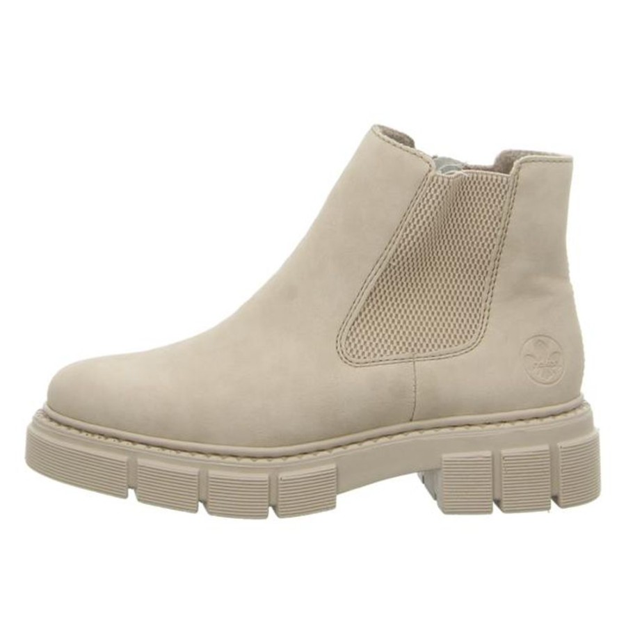 Damen Rieker Stiefeletten | Rieker - Stiefeletten - Beige