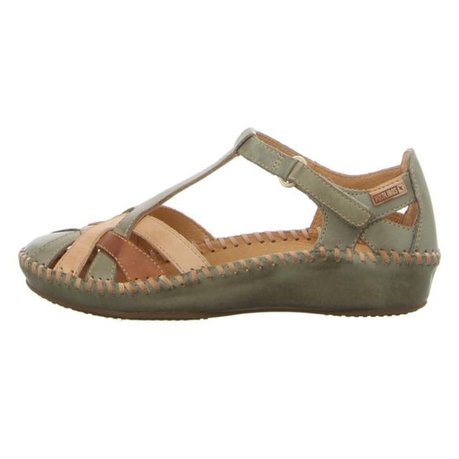 Damen Pikolinos Sandaletten | Pikolinos - Sandalen - P. Vallarta - Grun-Kombi