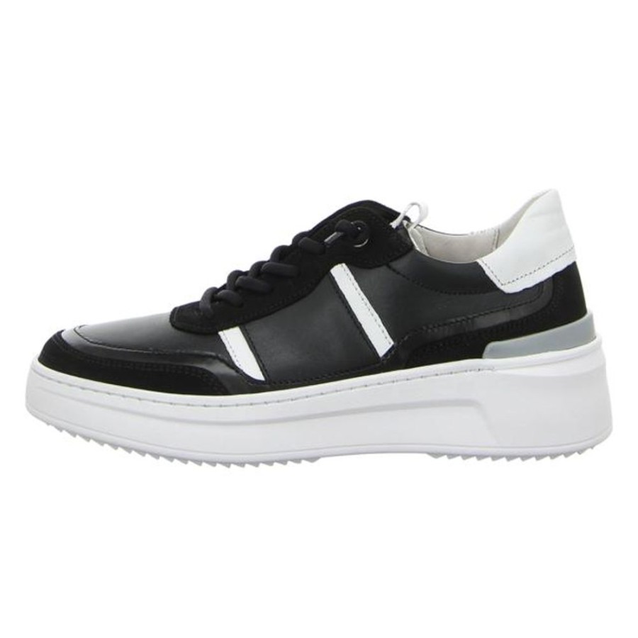 Damen Gabor Sneaker | Gabor - Sneaker - Schwarz/Weiss(Grau)