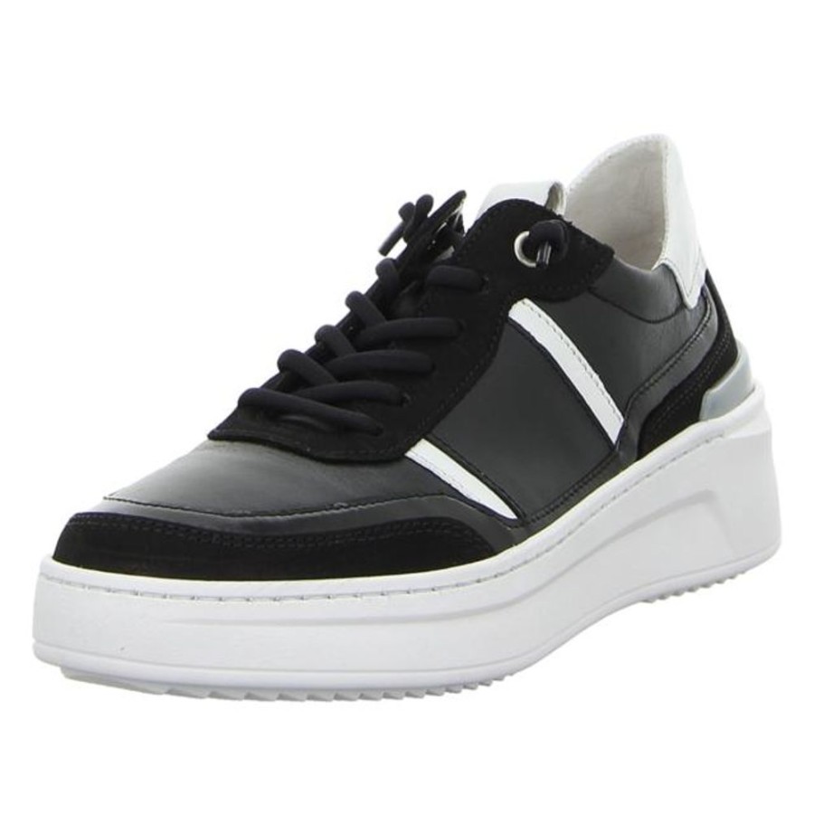 Damen Gabor Sneaker | Gabor - Sneaker - Schwarz/Weiss(Grau)