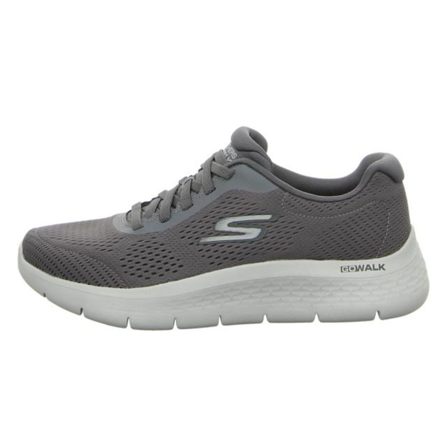 Herren Skechers Sneaker | Skechers - Sneaker - Go Walk Flex - Gray/Charcoal