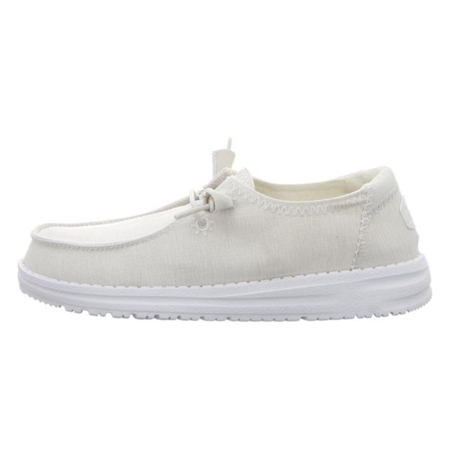 Damen Hey Dude Schnurschuhe | Hey Dude - Schnurschuhe - Wendy Star - Snowcap