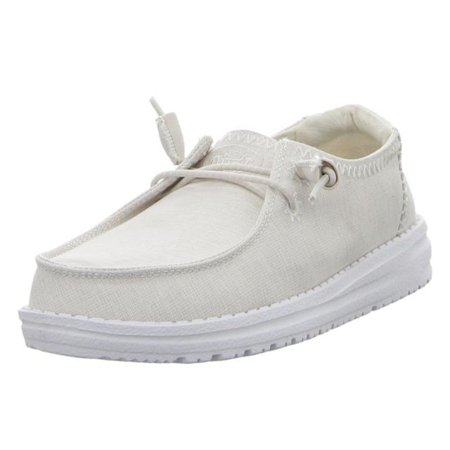 Damen Hey Dude Schnurschuhe | Hey Dude - Schnurschuhe - Wendy Star - Snowcap