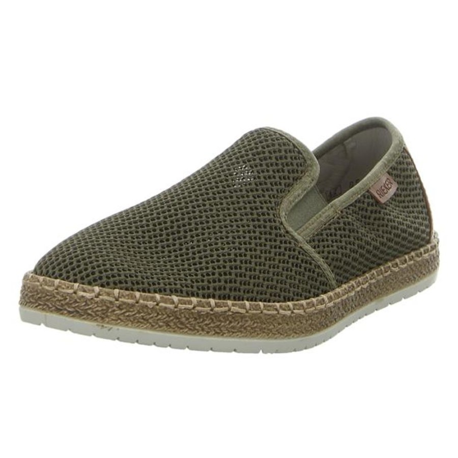 Herren Rieker Halbschuhe | Rieker - Slipper - Grun