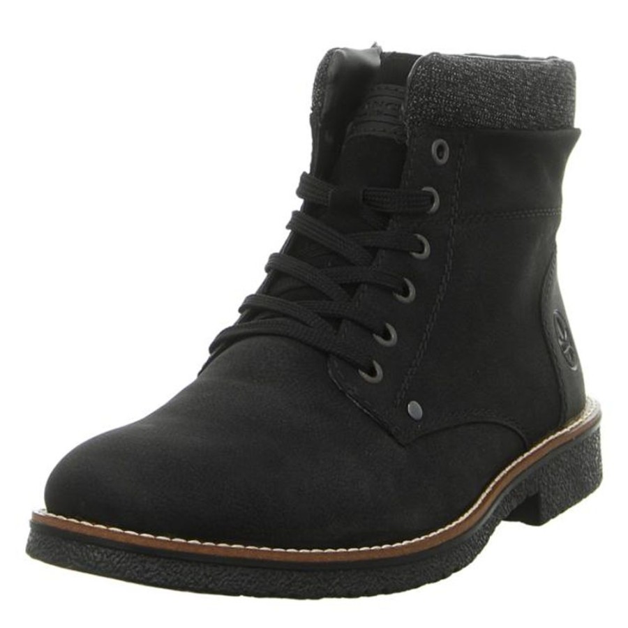 Herren Rieker Stiefel | Rieker - Stiefeletten - Schwarz