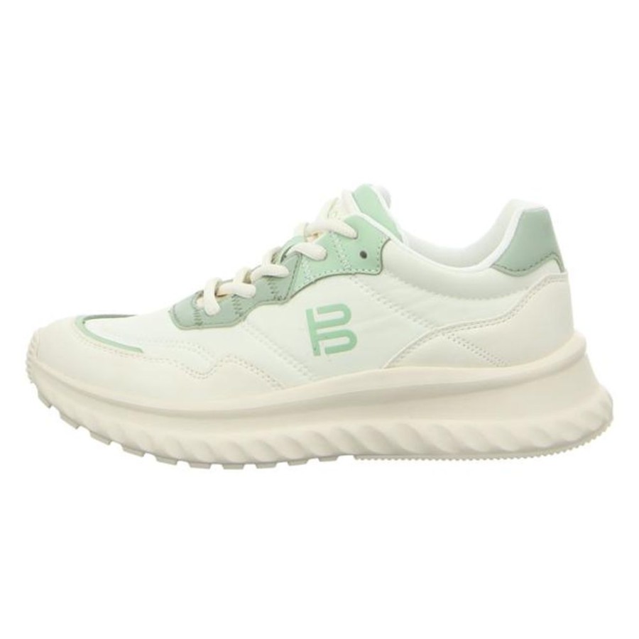 Damen Bagatt Sneaker | Bagatt - Sneaker - Lecce - Offwhite/Light Green