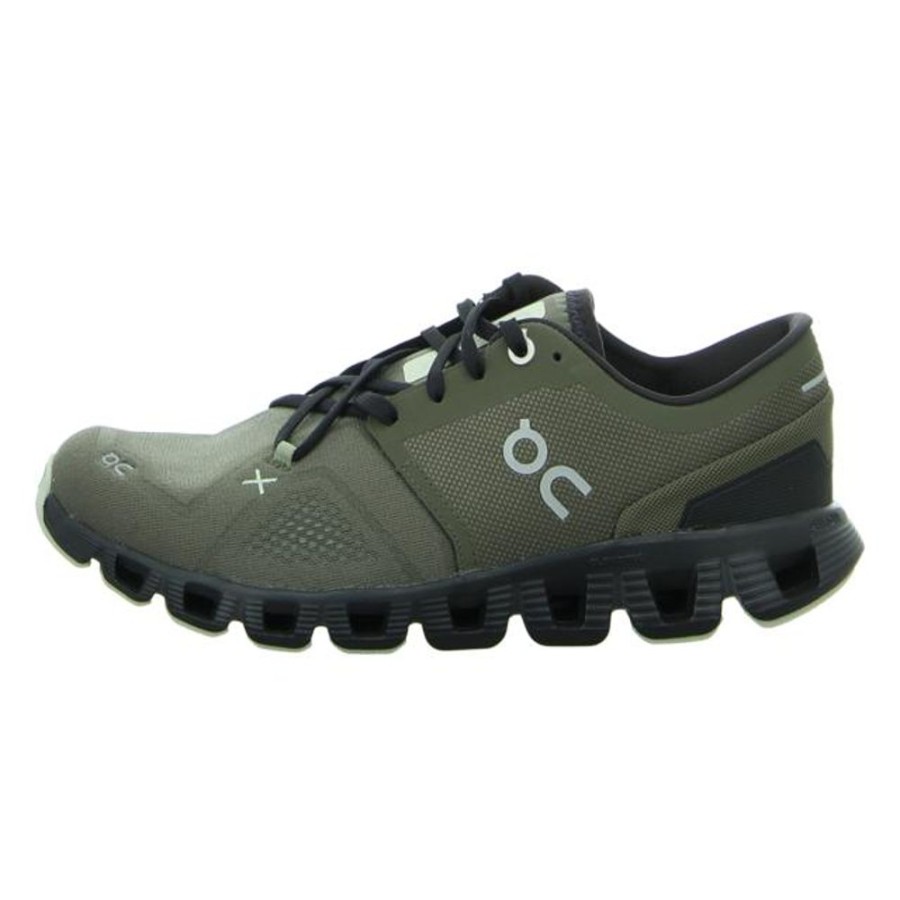 Herren ON Sneaker | On - Sneaker - Cloud X 3 - Olive/Reseda