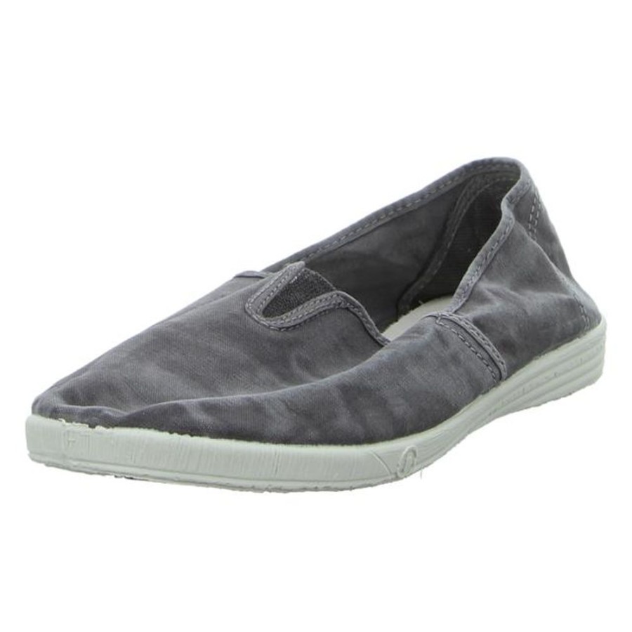 Herren Natural World Halbschuhe | Natural World - Slipper - Gris Enz