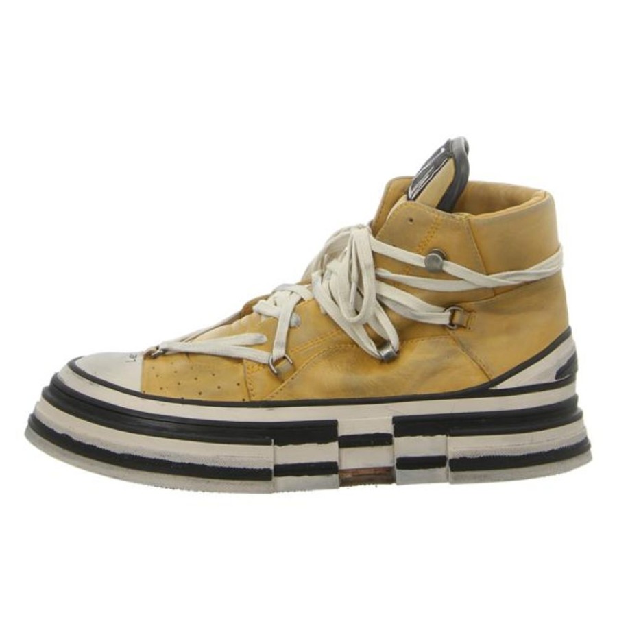 Herren Rebecca White Sneaker | Rebecca White - Sneaker - Yellow+Black