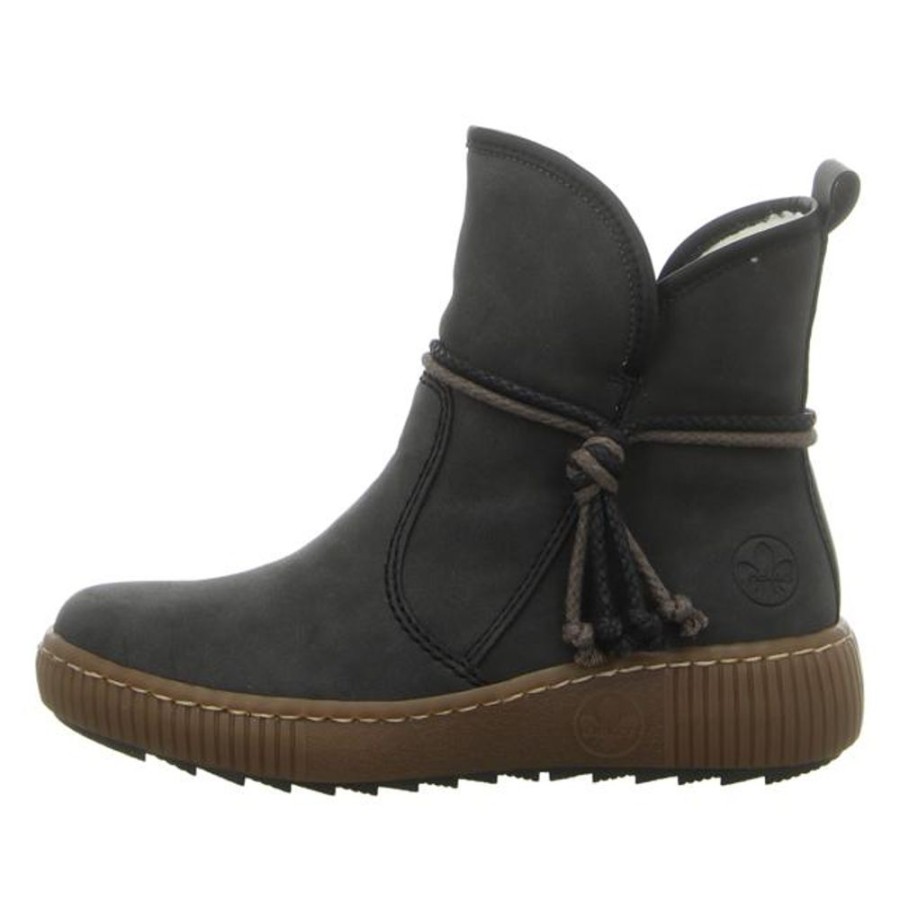 Damen Rieker Stiefeletten | Rieker - Stiefeletten - Grau