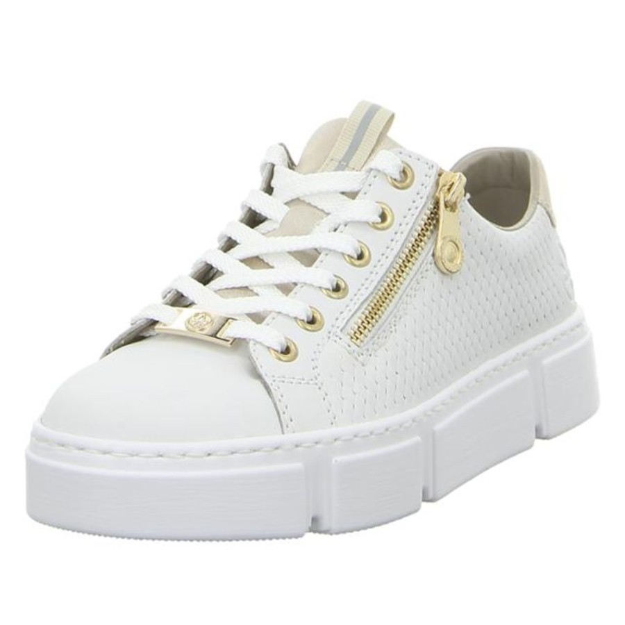 Damen Rieker Schnurschuhe | Rieker - Sneaker - Weis