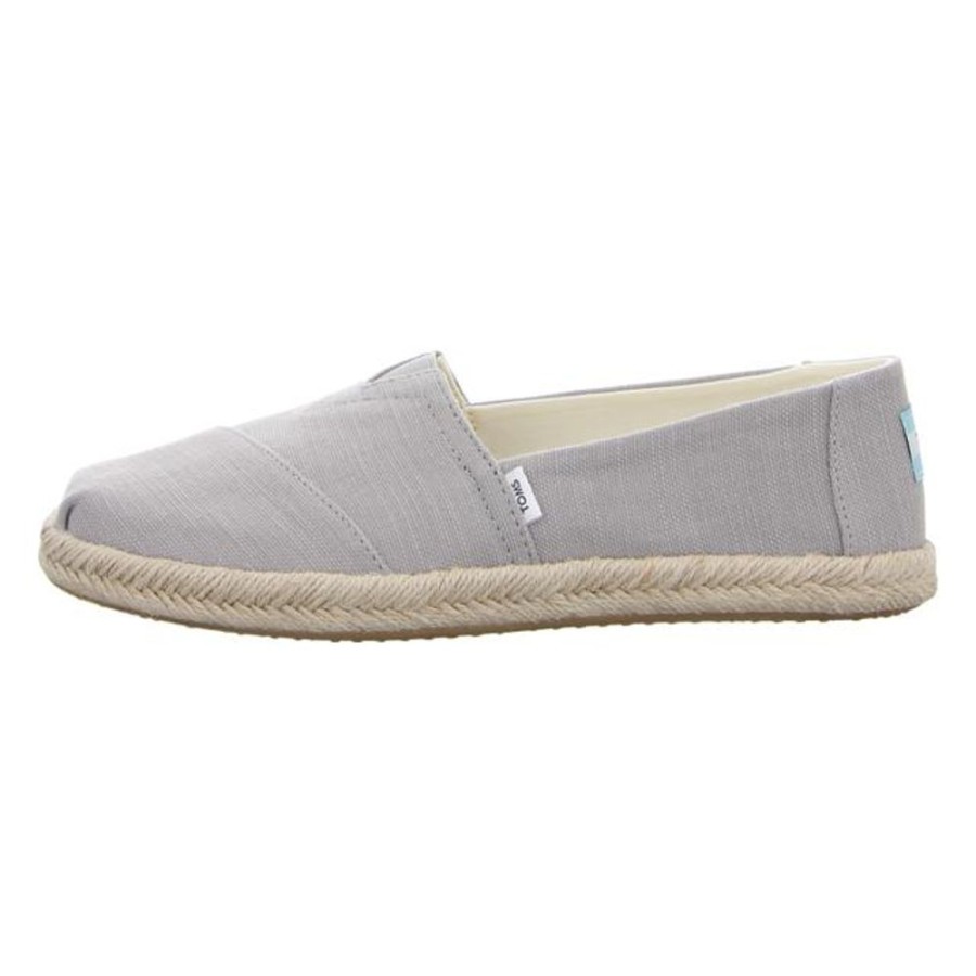 Damen TOMS Halbschuhe | Toms - Slipper - Alpargata Rope - Drizzle Grey