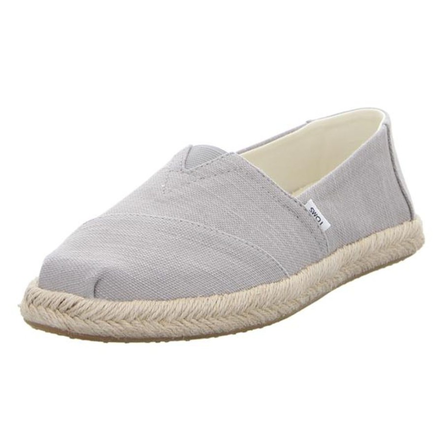 Damen TOMS Halbschuhe | Toms - Slipper - Alpargata Rope - Drizzle Grey