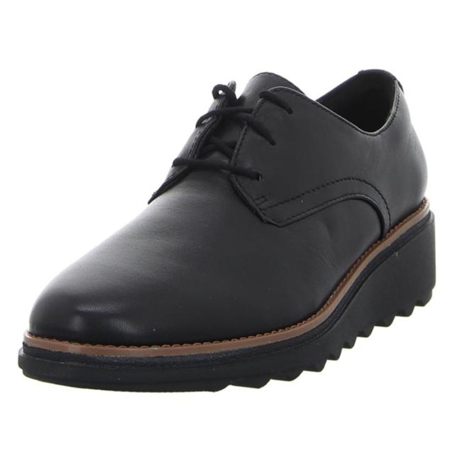 Damen Clarks Schnurschuhe | Clarks - Schnurschuhe - Sharon Rae - Black