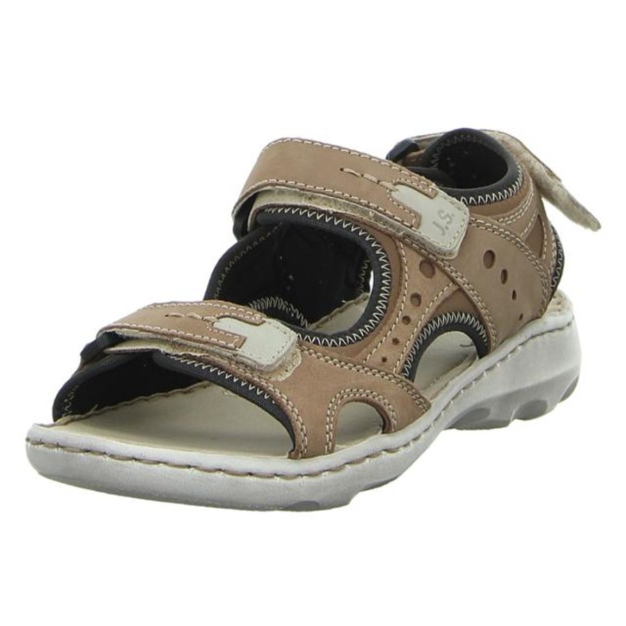 Damen Josef Seibel Sandaletten | Josef Seibel - Sandalen - Lene 02 - Braun-Kombi