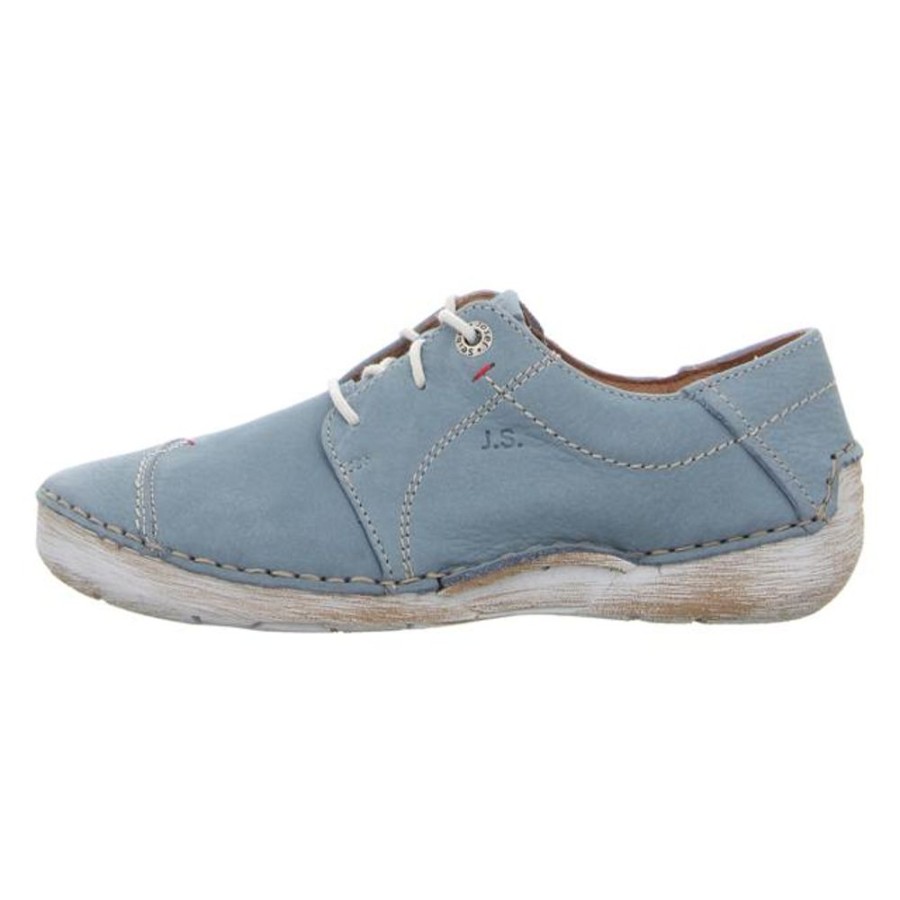 Damen Josef Seibel Schnurschuhe | Josef Seibel - Schnurschuhe - Fergey 20 - Skyblue-Kombi