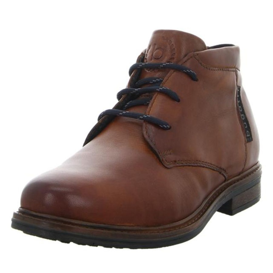 Herren Bugatti Stiefel | Bugatti - Stiefeletten - Ruggiero Comfort Evo - Cognac