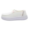 Damen Hey Dude Schnurschuhe | Hey Dude - Schnurschuhe - Wendy Rise - Spark White