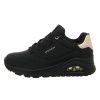 Damen Skechers Sneaker | Skechers - Sneaker - Uno-Golden Air - Black