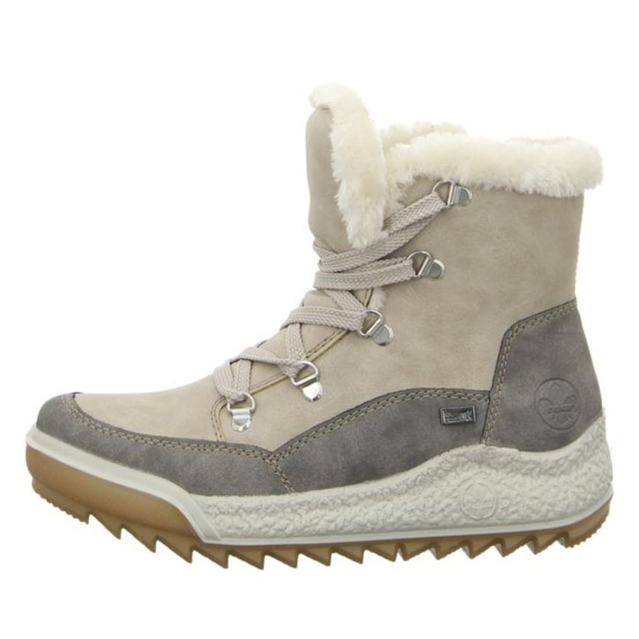 Damen Rieker Stiefeletten | Rieker - Stiefeletten - Beige