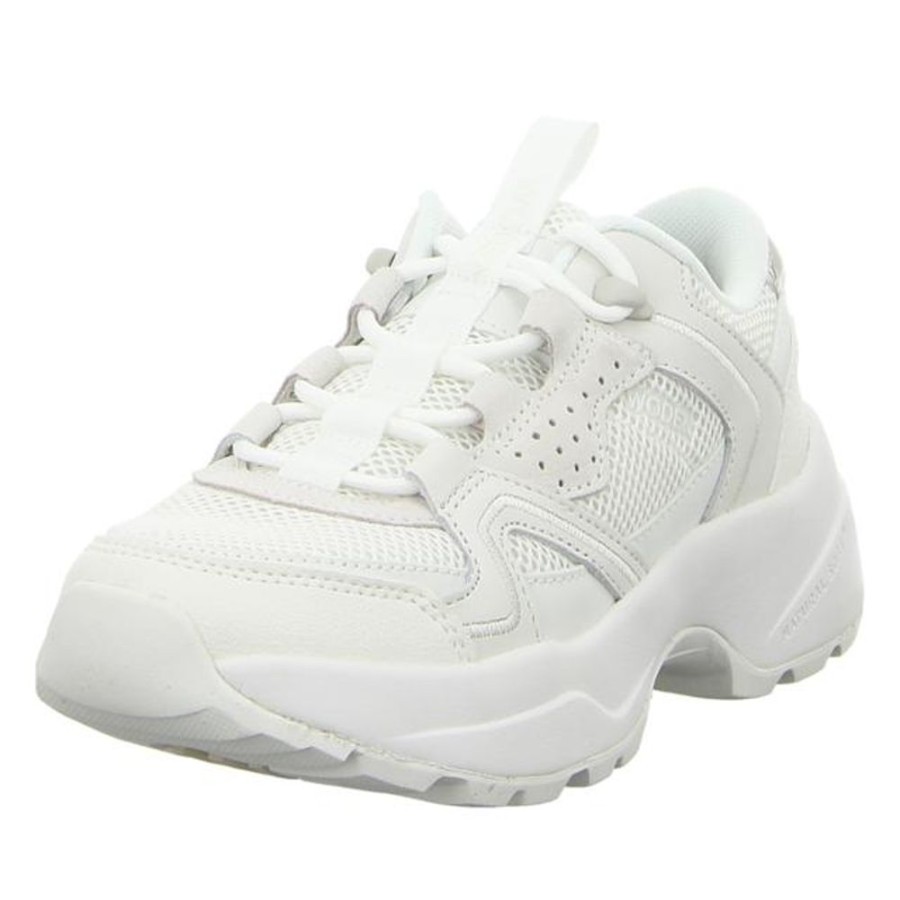 Damen Woden Sneaker | Woden - Sneaker - Sir Reflectice - Blanc De Blanc