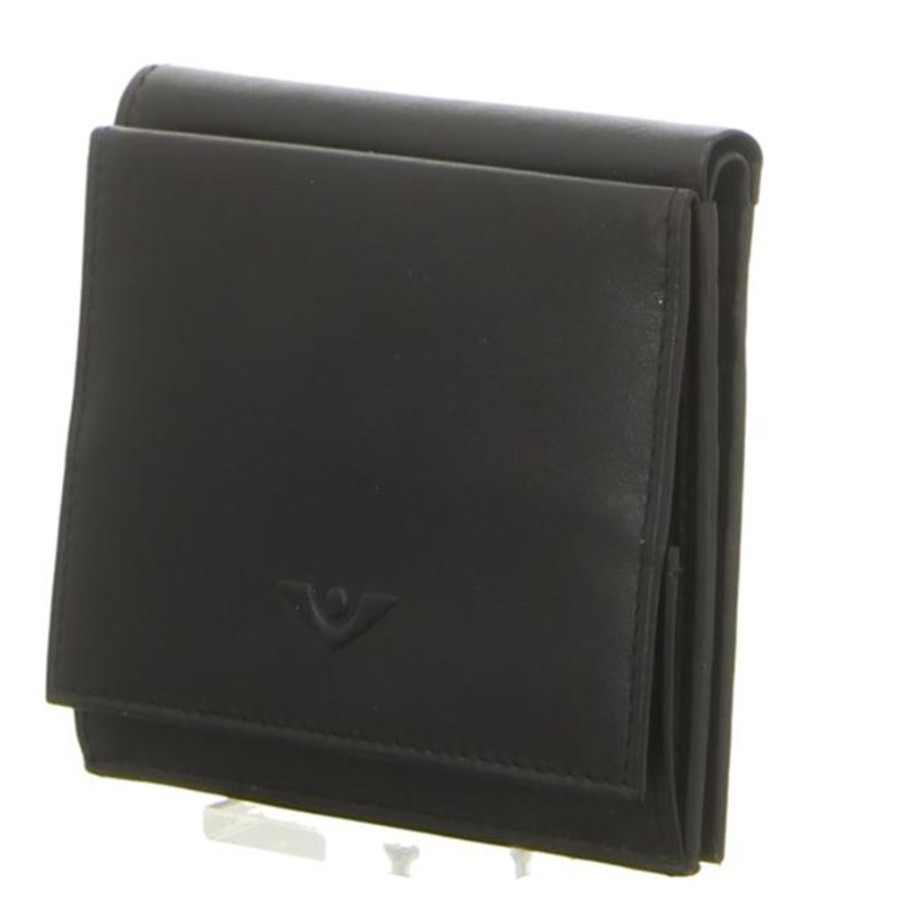 Taschen & Accessoires Voi Leather Design | Voi Leather Design - Geldborsen - Wiener Schachtel - Schwarz