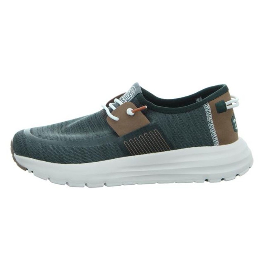 Herren Hey Dude Schnurschuhe | Hey Dude - Schnurschuhe - Sirocco - Teal