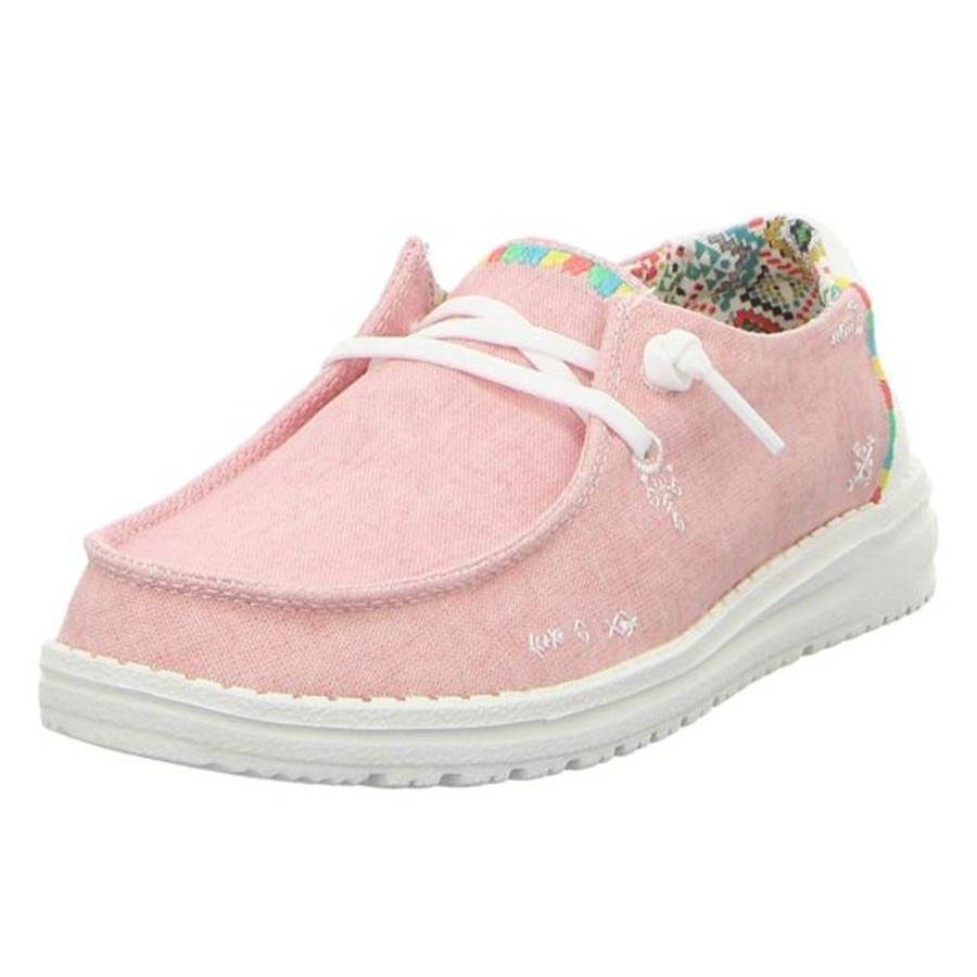 Damen Hey Dude Schnurschuhe | Hey Dude - Schnurschuhe - Wendy Boho - Rose