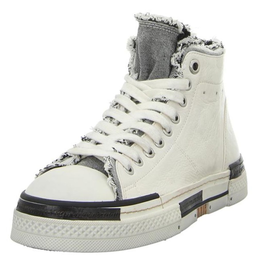 Damen Rebecca White Sneaker | Rebecca White - Sneaker - Grey/White+Black Stripe