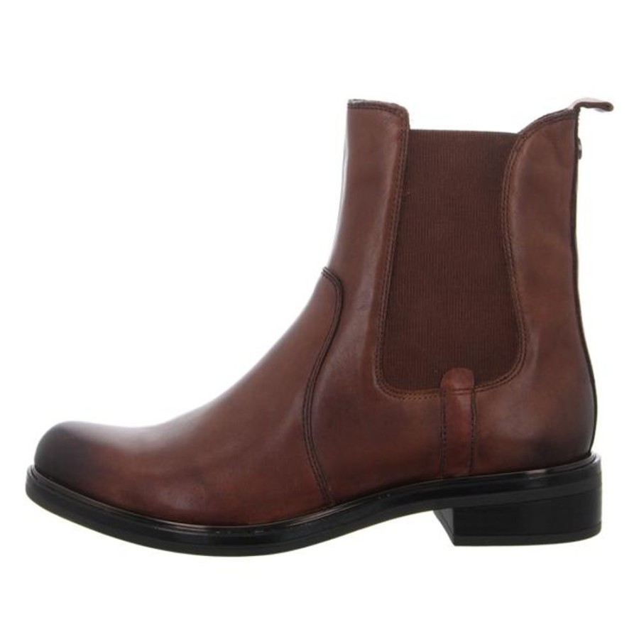 Damen Caprice Stiefeletten | Caprice - Stiefeletten - Cognac