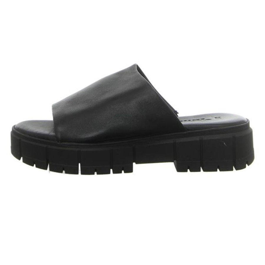 Damen Tamaris Pantoletten | Tamaris - Pantoletten - Black Uni