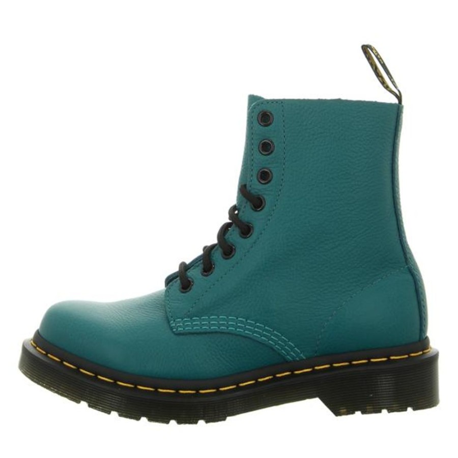 Damen Dr. Martens Stiefeletten | Dr. Martens - Stiefeletten - 1460 Pascal - Teal Green