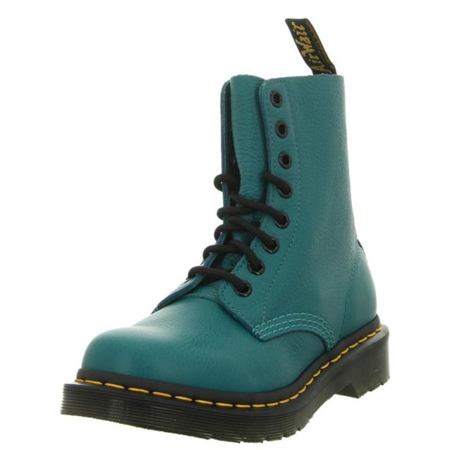 Damen Dr. Martens Stiefeletten | Dr. Martens - Stiefeletten - 1460 Pascal - Teal Green