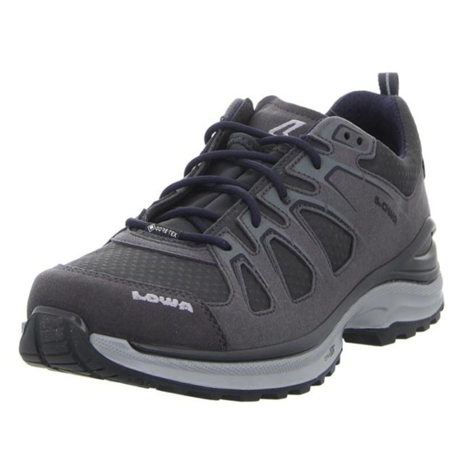 Herren Lowa Outdoor Schuhe | Lowa - Sneaker - Innox Evo Gtx Lo - Asphalt/Navy