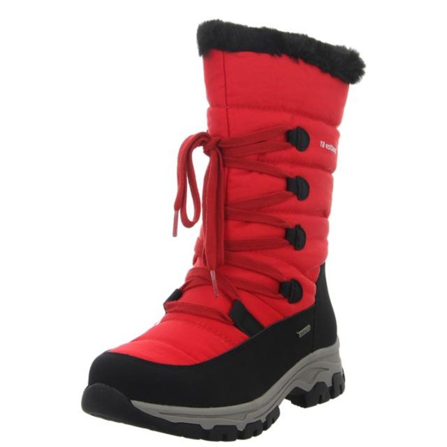 Damen Westland Stiefeletten | Westland - Stiefeletten - Chambery 01 - Schwarz-Rot