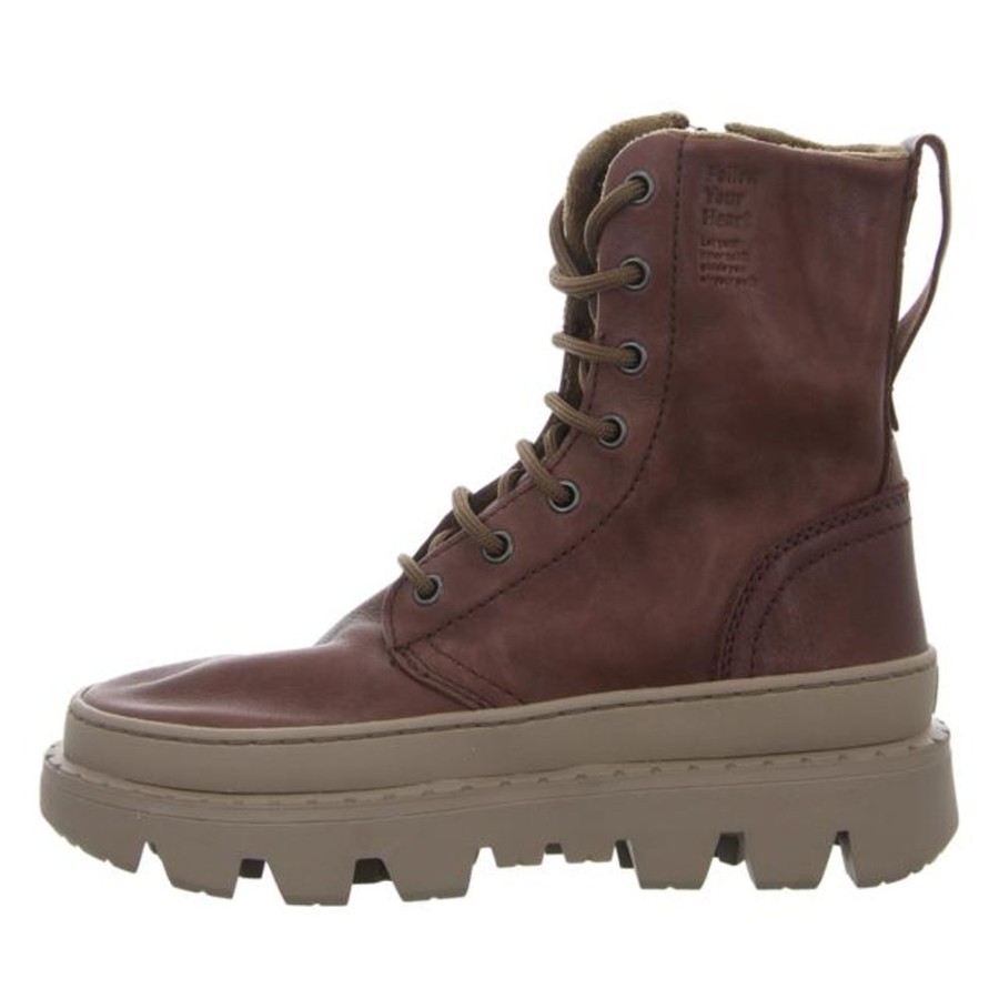 Damen Satorisan Stiefeletten | Satorisan - Stiefeletten - Unalome Laces - Marron