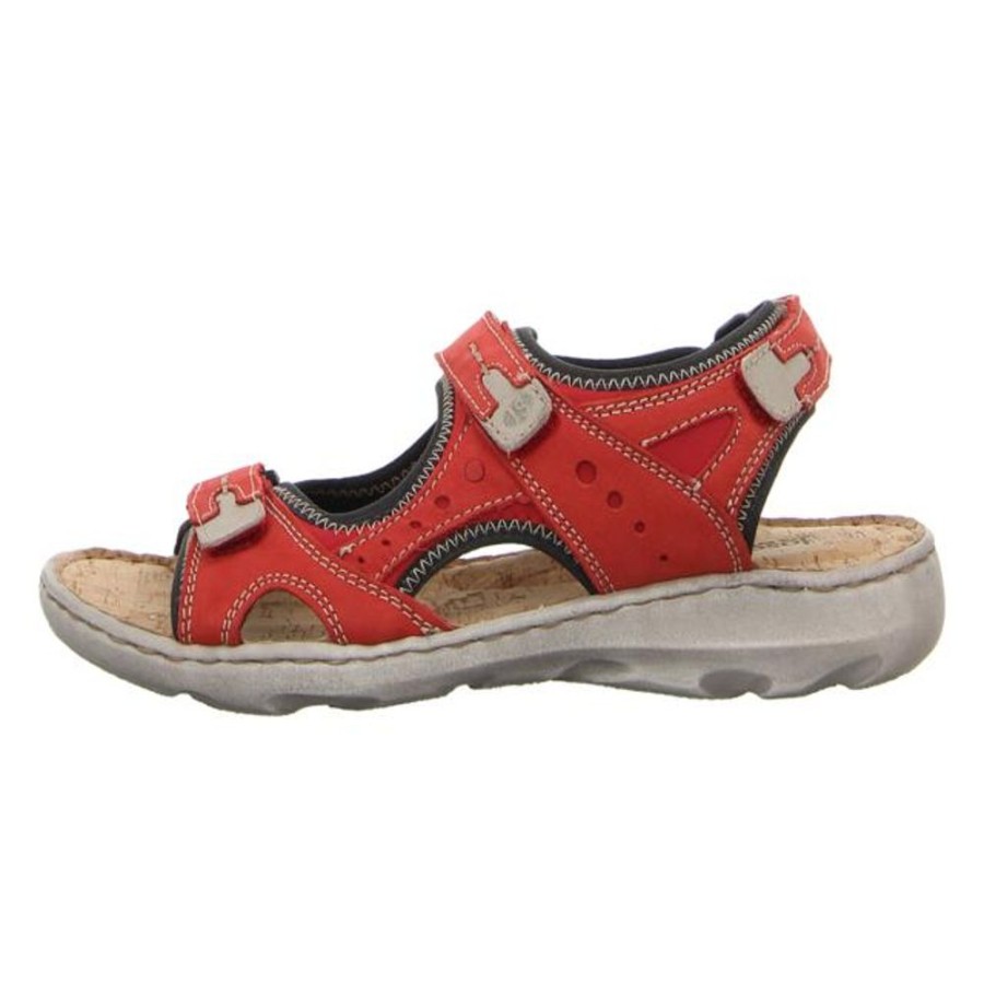 Damen Josef Seibel Sandaletten | Josef Seibel - Sandalen - Lene 02 - Rot