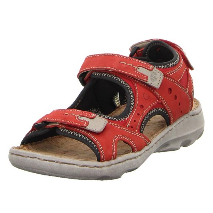 Damen Josef Seibel Sandaletten | Josef Seibel - Sandalen - Lene 02 - Rot