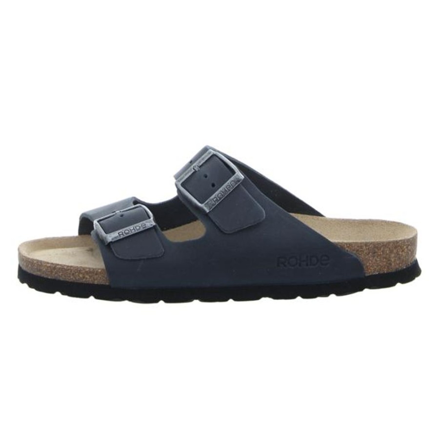 Herren Rohde Offene Schuhe | Rohde - Pantoletten - Ocean